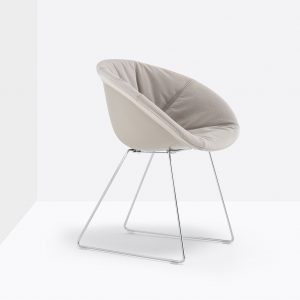 grey fabric armchair covering
