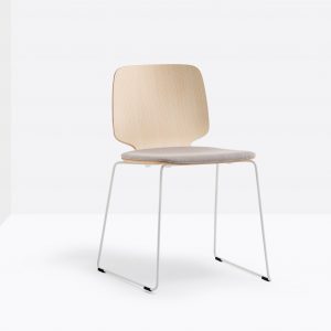 ash plywood chair for office