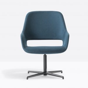 Lounge Armchair With Swivelling Seat